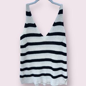 Self Contrast Nanette Light Knit Tank